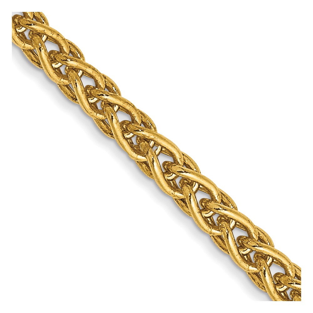 14K 18 inch 2.8mm Spiga with Lobster Clasp Chain (PEN14-18)