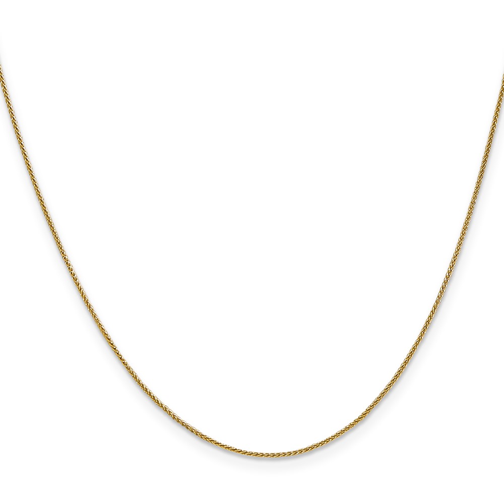 14K 22 inch .85mm Spiga with Lobster Clasp Chain (PEN161-22)
