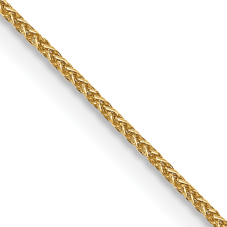 14K 14 inch .85mm Spiga with Lobster Clasp Chain (PEN161-14)