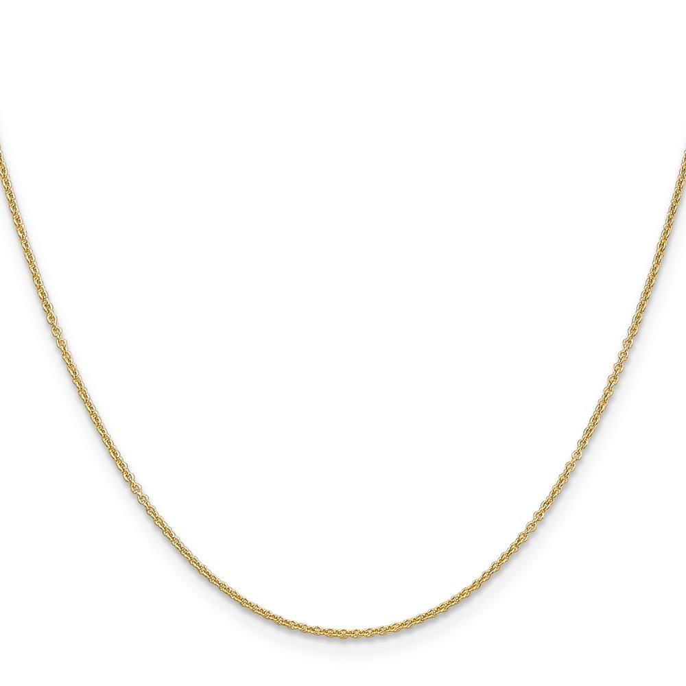14K 16 inch 1.2mm Cable with Lobster Clasp Chain (PEN213-16)