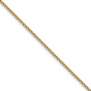 Gold (14K) Round Open Link Cable Permanent Chain