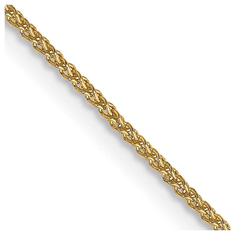 14K 20 inch 1.05mm Spiga with Spring Ring Clasp Chain