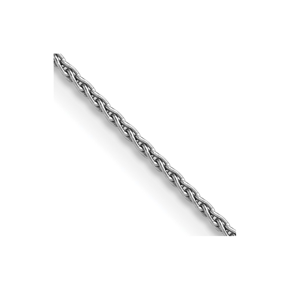 Collar cadena trigo parisino 16" oro blanco 14K 1,5 mm - Imagen 1 de 5
