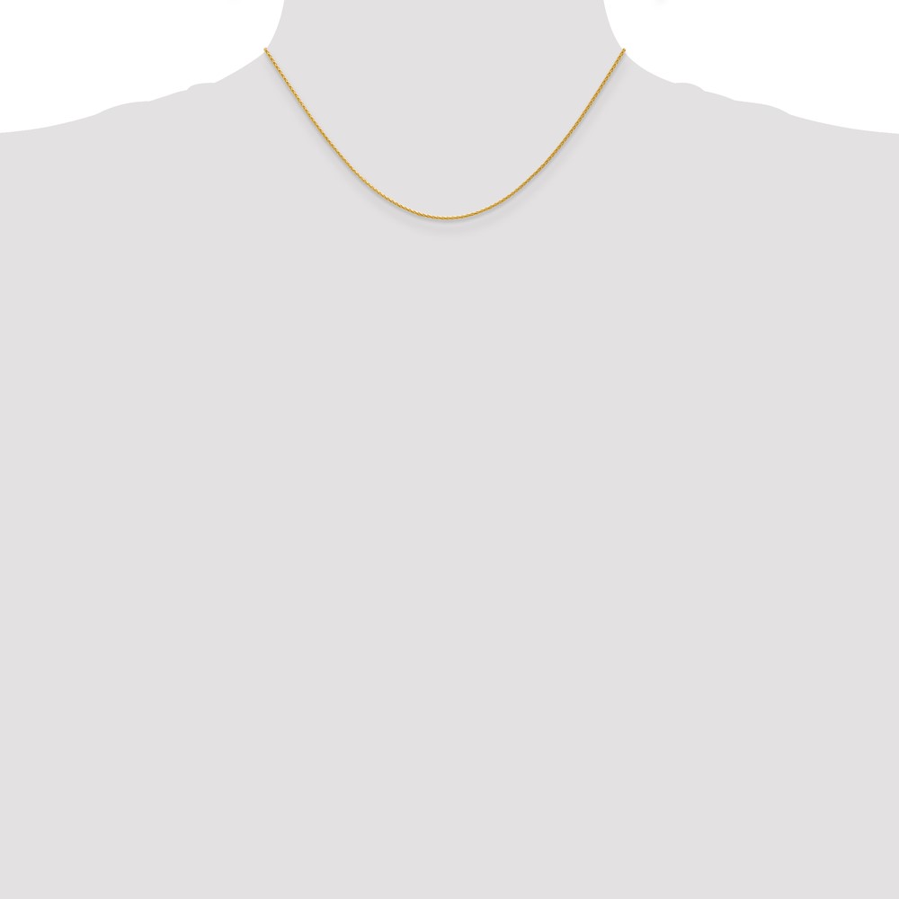 14k 16 inch 1.2mm Parisian Wheat with Lobster Clasp Chain (PEN265-16)