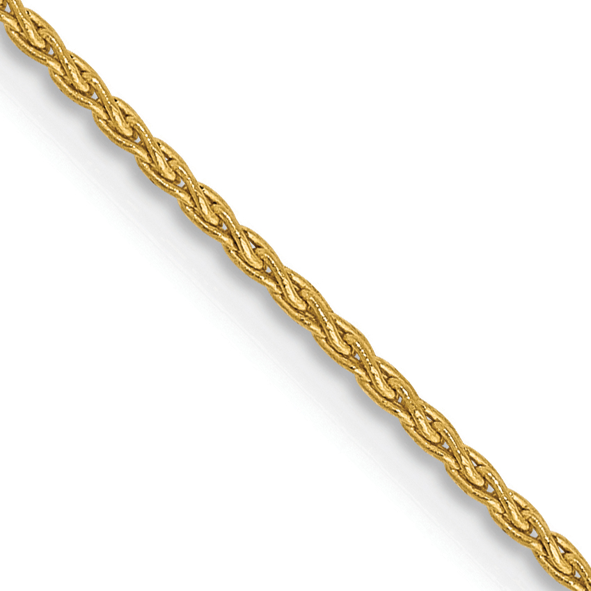 14k 16 inch 1.2mm Parisian Wheat with Lobster Clasp Chain (PEN265-16)