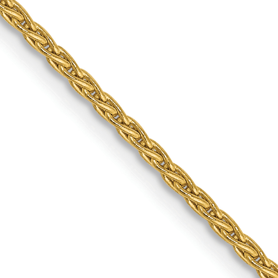 14k 16 inch 1.5mm Parisian Wheat with Lobster Clasp Chain (PEN266-16)