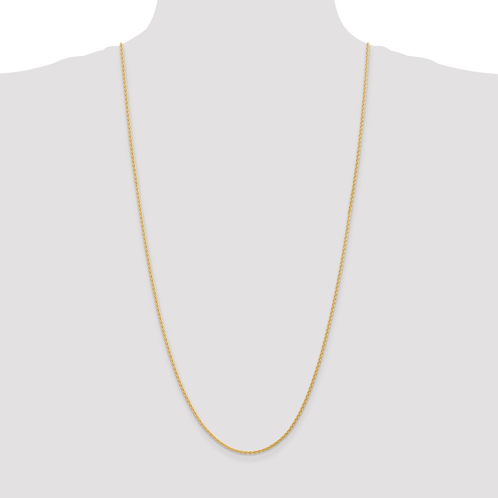 14k 30 inch 1.75mm Parisian Wheat with Lobster Clasp Chain (PEN267-30)
