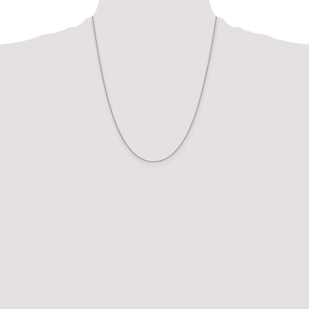 14K 22 inch 1.4mm Forzantine Cable with Lobster Clasp Chain (PEN328-22)