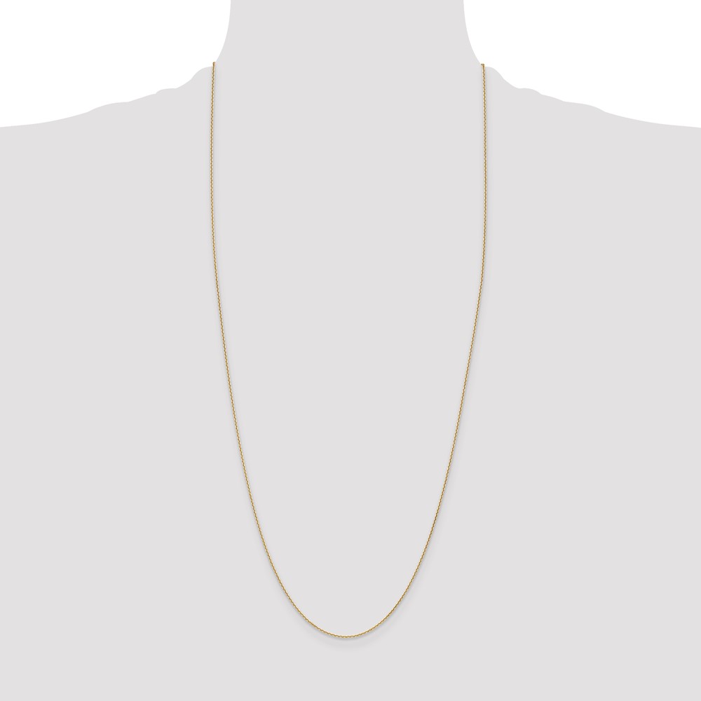 14k 1.2mm D/C Cable Chain (PEN332-30)