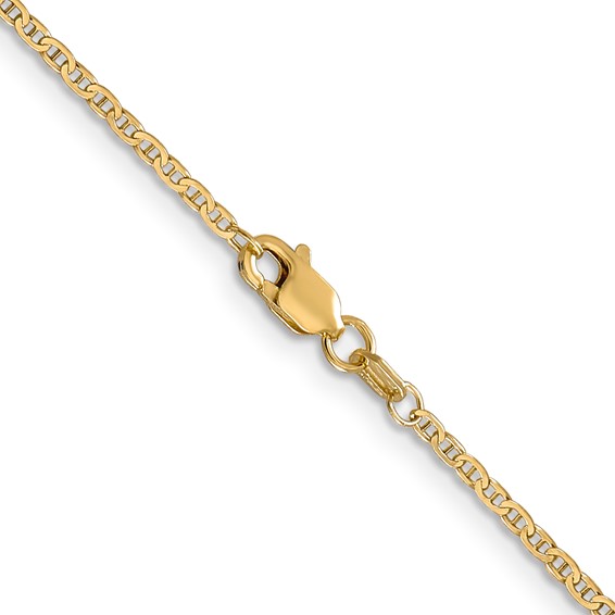 Gold (14K) Flat Anchor Chain