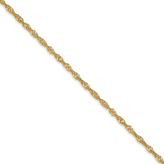 14k 1.4mm Singapore Chain (100 inch Spool)