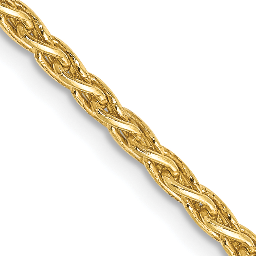 14k 20 inch 2.25mm Parisian Wheat with Lobster Clasp Chain (PEN66-20)