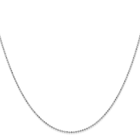 Gold (14K) Diamond-Cut Beaded Chain