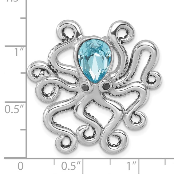 Sterling Silver Octopus Pendants