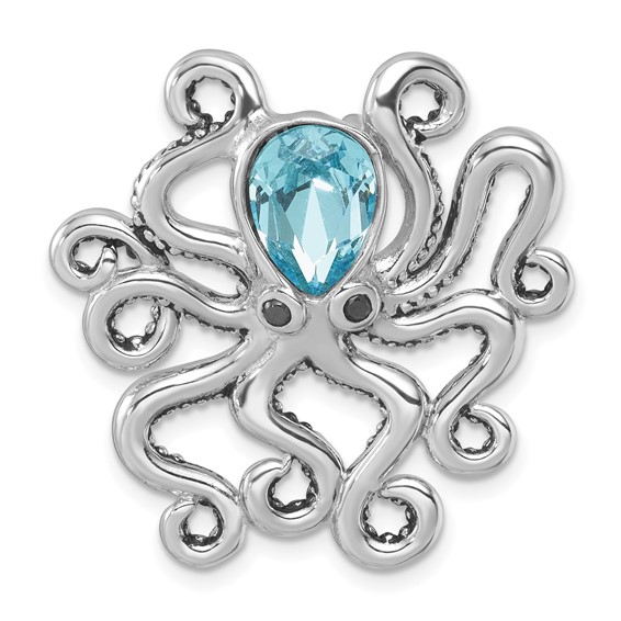 Sterling Silver Octopus Pendants