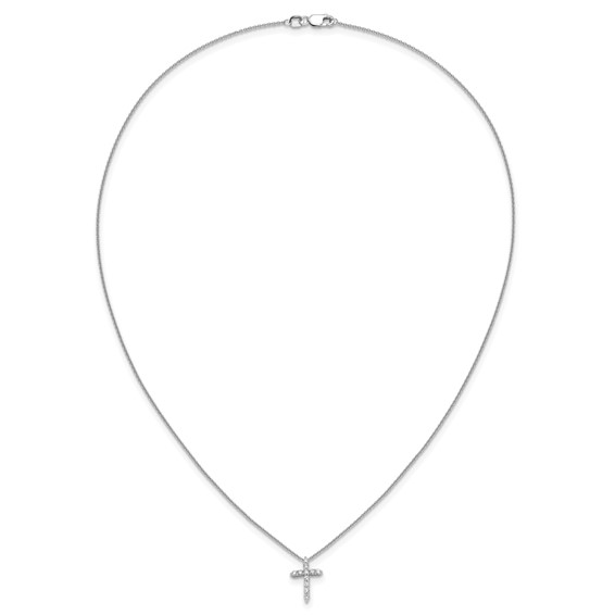 True Origin Lab Grown Diamond Cross Pendant Necklaces