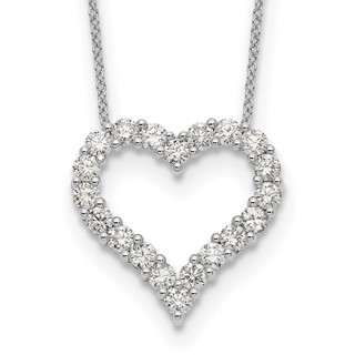 True Origin Lab Grown Diamond Heart Pendant Necklaces