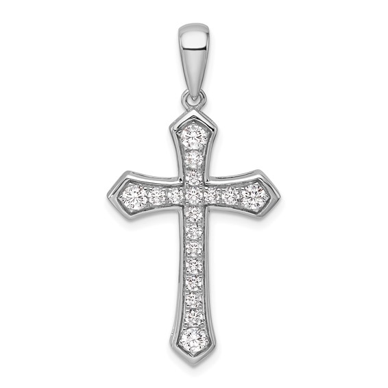 True Origin Lab Grown Diamond Men's Cross Pendants
