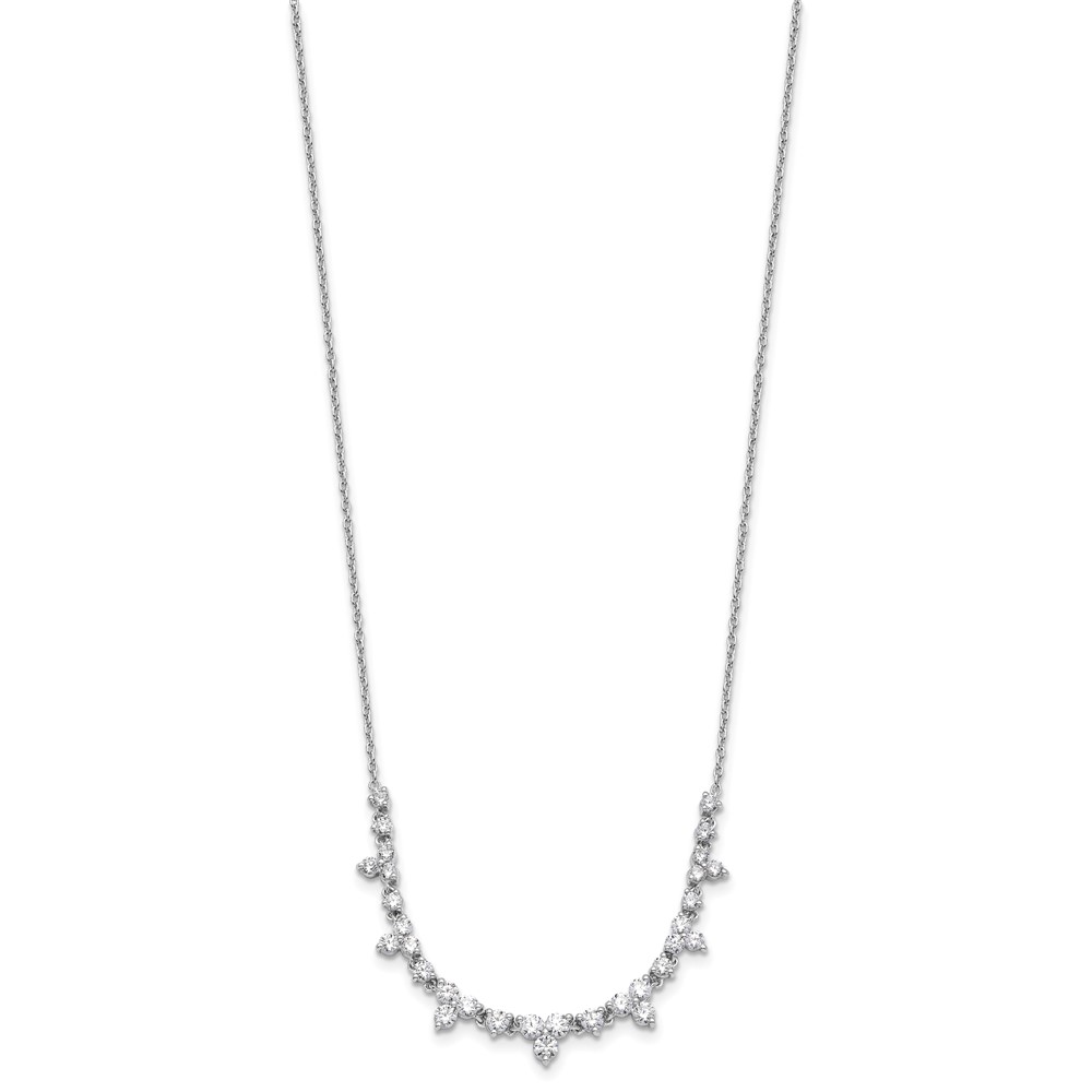 True Origin 14k White Gold 1 1/2 carat Lab Grown Diamond VS DEF 18 inch Necklace (PM10021-152-WLD-18)