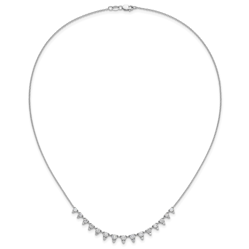 True Origin 14k White Gold 2 carat Lab Grown Diamond VS DEF 18 inch Necklace (PM10022-203-WLD-18)
