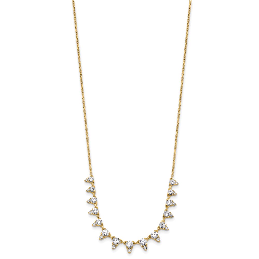 True Origin 14k 2 carat Lab Grown Diamond VS DEF 18 inch Necklace (PM10022-203-YLD-18)