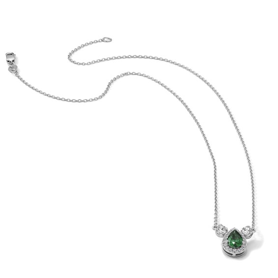 Gold Diamond and Gemstone Necklace