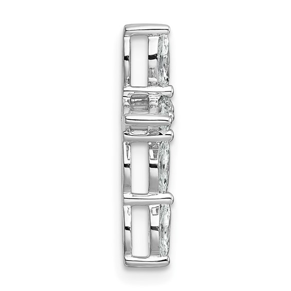 Gold Lab Grown Diamond Cross Pendant