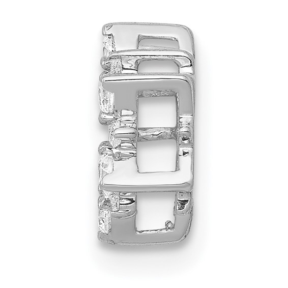 Diamond Fancy Circle Chain Slides