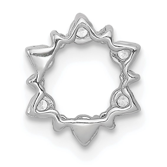 Diamond Fancy Circle Chain Slides