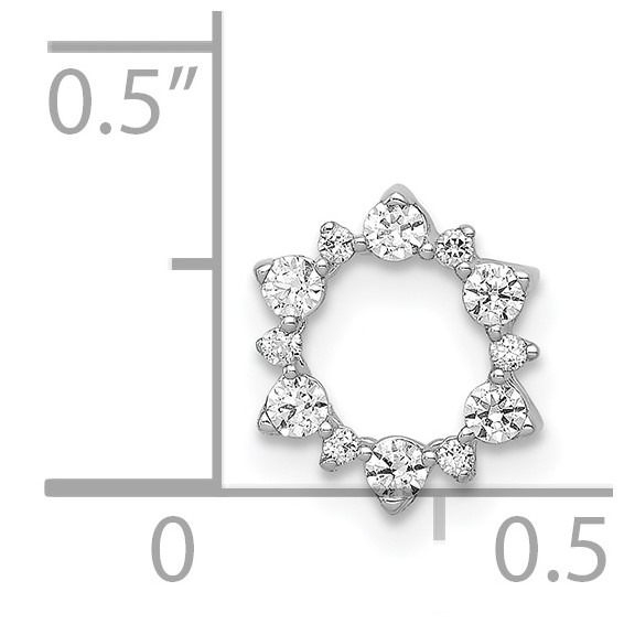 Diamond Fancy Circle Chain Slides