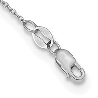 14K White Gold 0.50 Carat Lab Grown Diamond VS SI+ G+ Sixteen Station Double Strand Necklace, 18" view 3