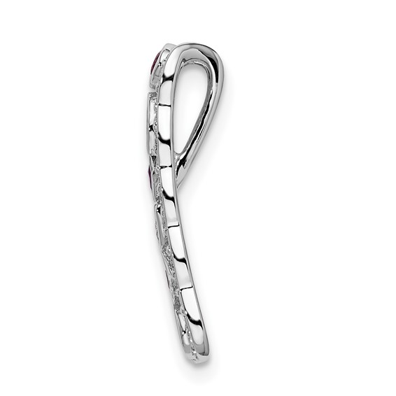 Gemstone & Diamond Fancy Chain Slides