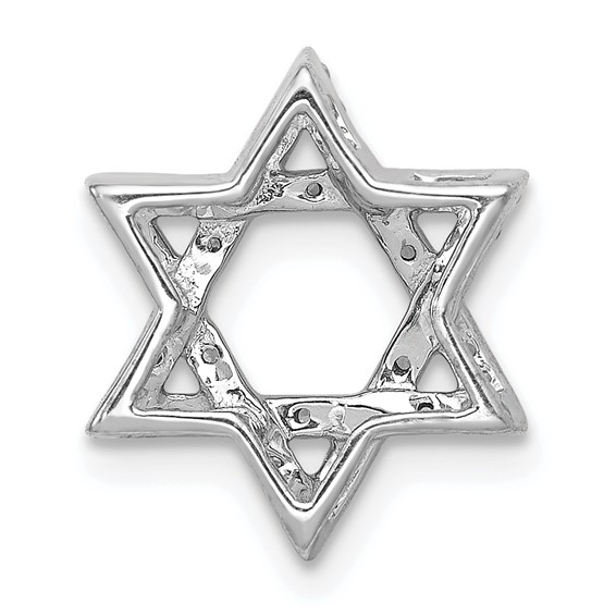 Diamond Star of David Chain Slides