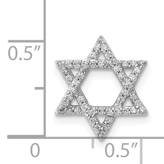 Diamond Star of David Chain Slides