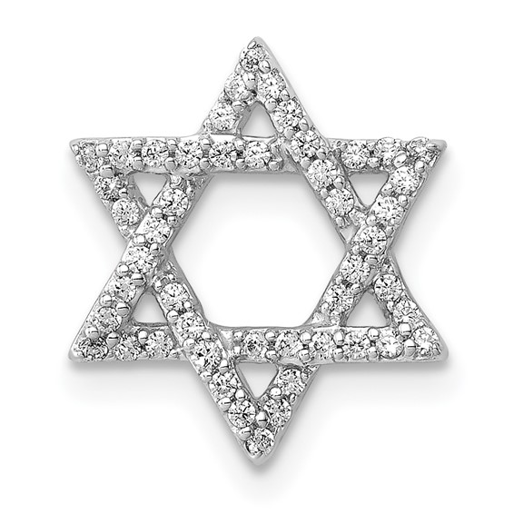 Diamond Star of David Chain Slides