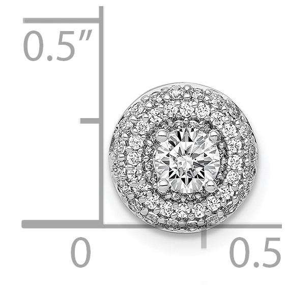 Diamond Halo Semi-Mount Chain Slides