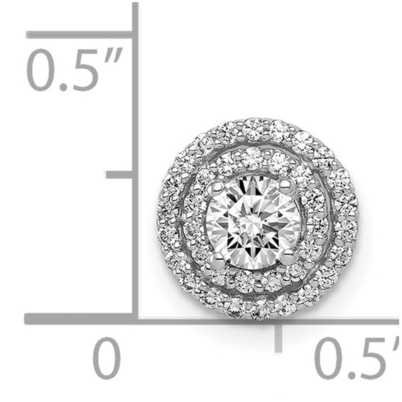 Diamond Halo Semi-Mount Chain Slides