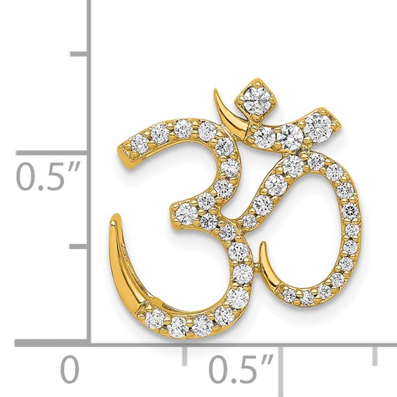 Diamond Om Chain Slides