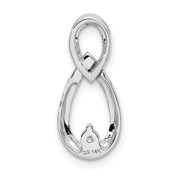 Diamond Teardrop Infinity Chain Slides