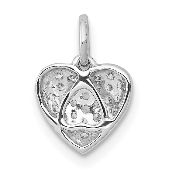 Diamond Heart Pendants