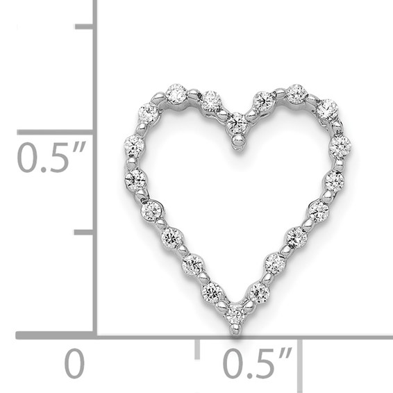 Diamond Heart Chain Slides