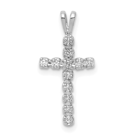 Diamond Latin Cross Pendants