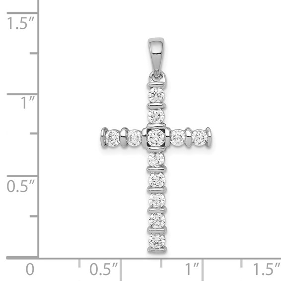 Diamond Latin Cross Pendants