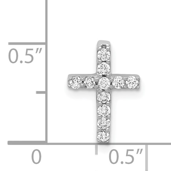 Diamond Latin Cross Chain Slides