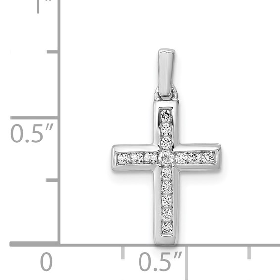 Diamond Latin Cross Pendants