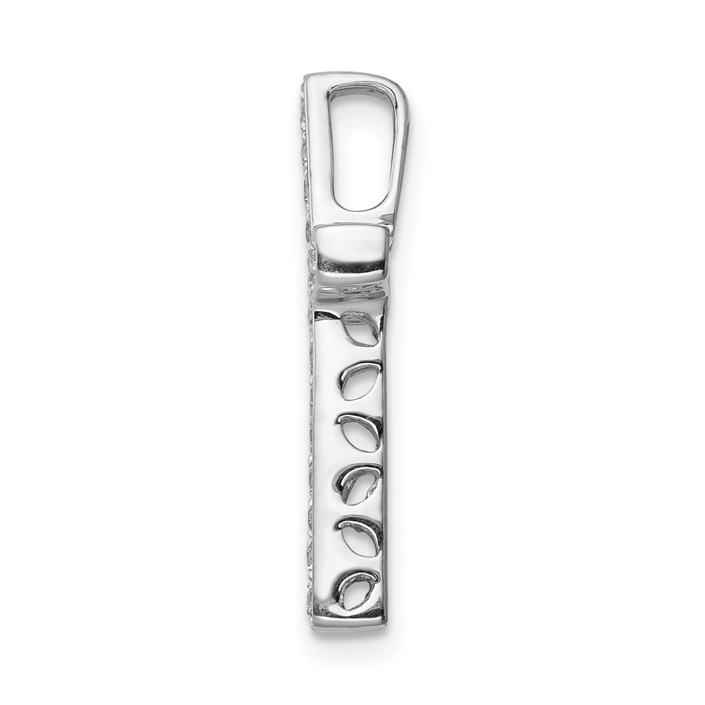 10K White Gold Diamond Cross Slide Pendant (PM4971-020-1WA)