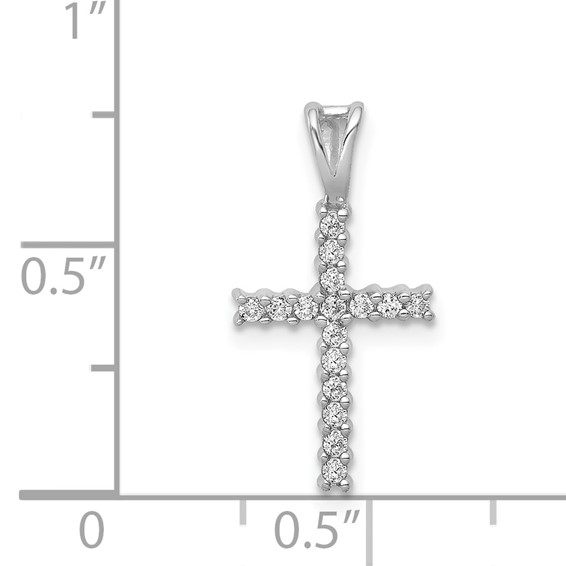 Diamond Latin Cross Pendants