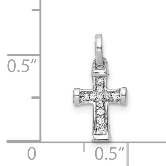 Diamond Latin Cross Pendants