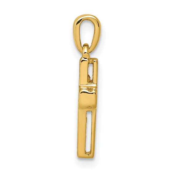 Diamond Latin Cross Pendants