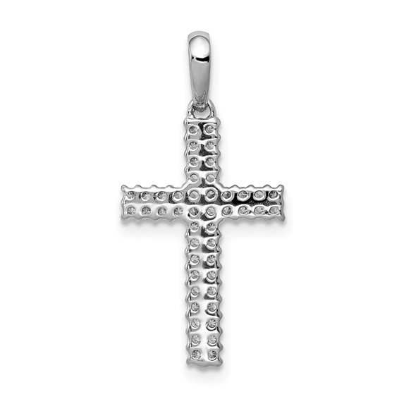 Gold Diamond Cross Pendants